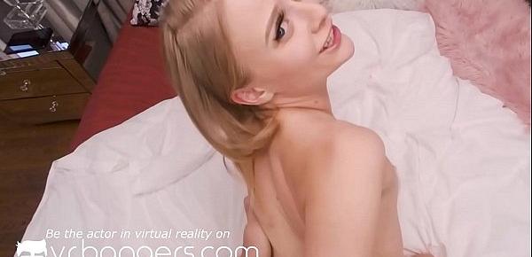  VR BANGERS Pretty blonde attorney tries to satisfy you